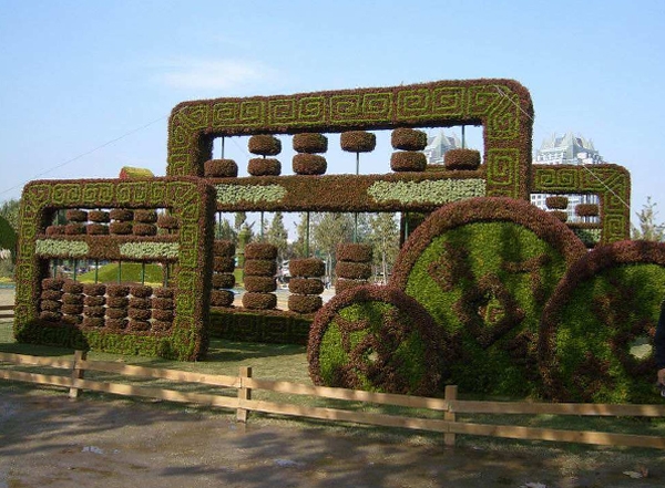 開(kāi)封五色草造型